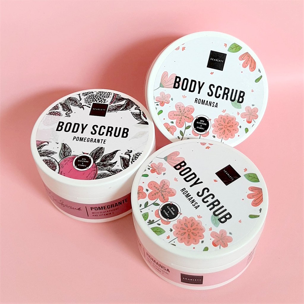 Scarlett Body Scrub 250ml