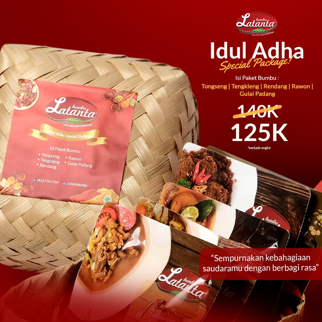 

Paket Lebaran Idul Adha Bumbu Masak 5psc (Bumbu rendang, tongseng, tengkleng, rawon, gulai)