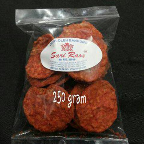 

TEMPE MANIS PEDAS 250gr SARI RAOS