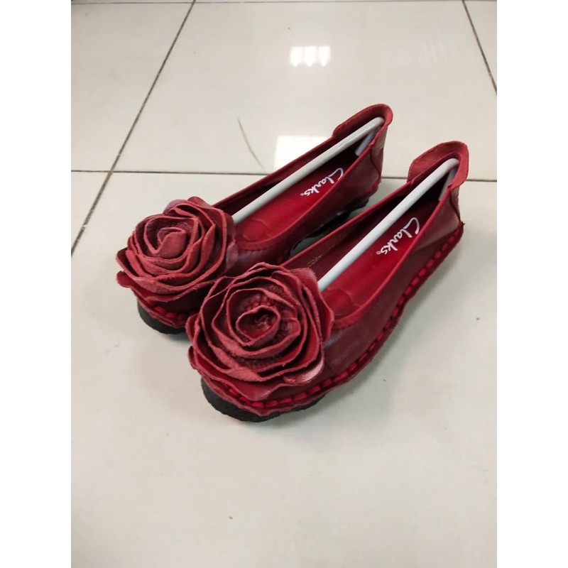 Clarks Rose Kulit asli (withbox)