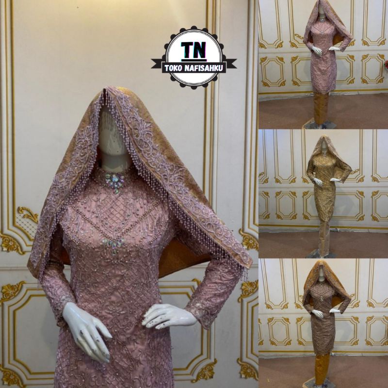 kebaya akad koto gadang | dress koto gadang | baju kurung adat minang