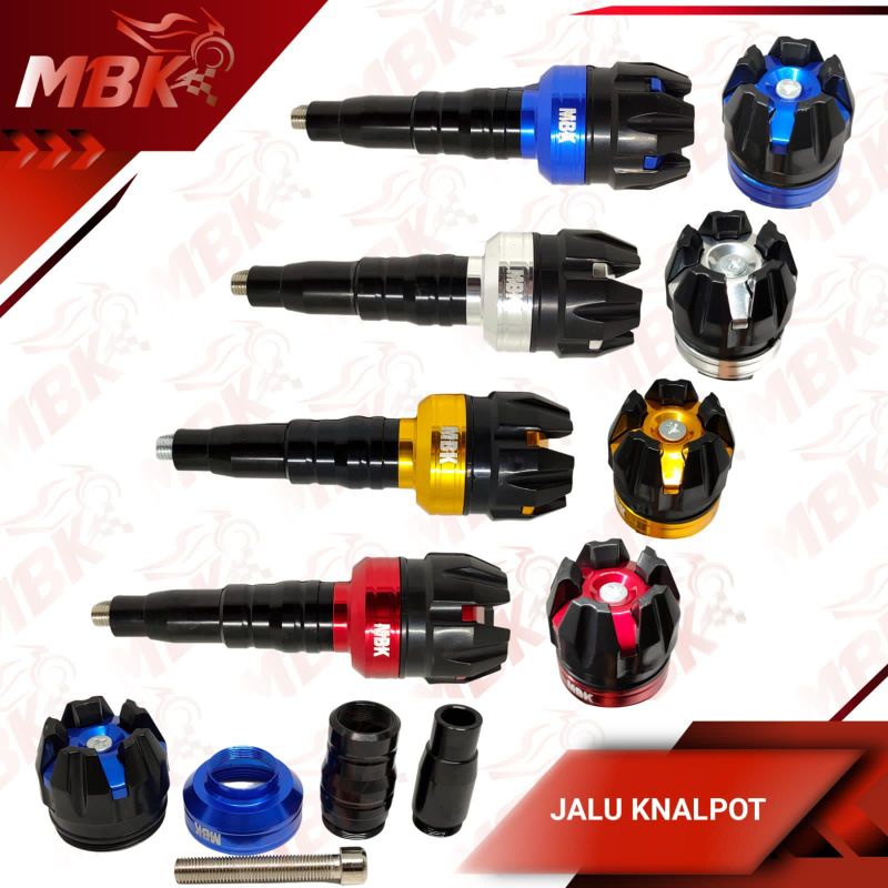 Jalu Knalpot Single Variasi Frame Slider Jalu Pelindung Knalpot Nmax R15 Vixion Vario 125 150 Mio