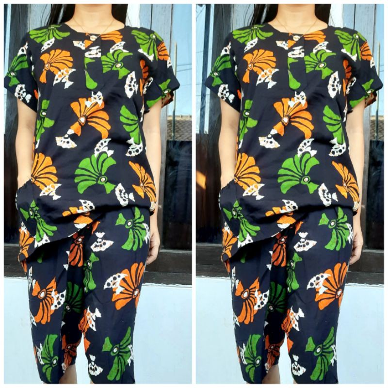 SETELAN CELANA RAYON PREMIUM / SETCEL 3/4 SMT MARISA