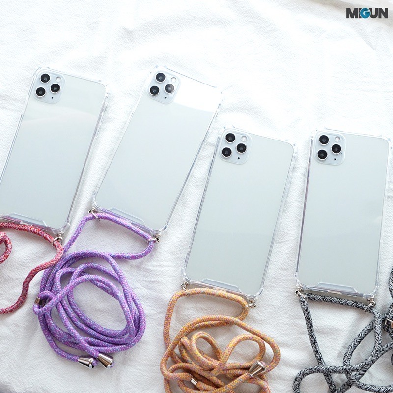 {HOT} LANYARD CASE - Acrylic Lanyard - Softcase - IPHONE 6 6+ 7 8 7+ 8+ X XR XSMAX 11 11PRO 11PROMAX