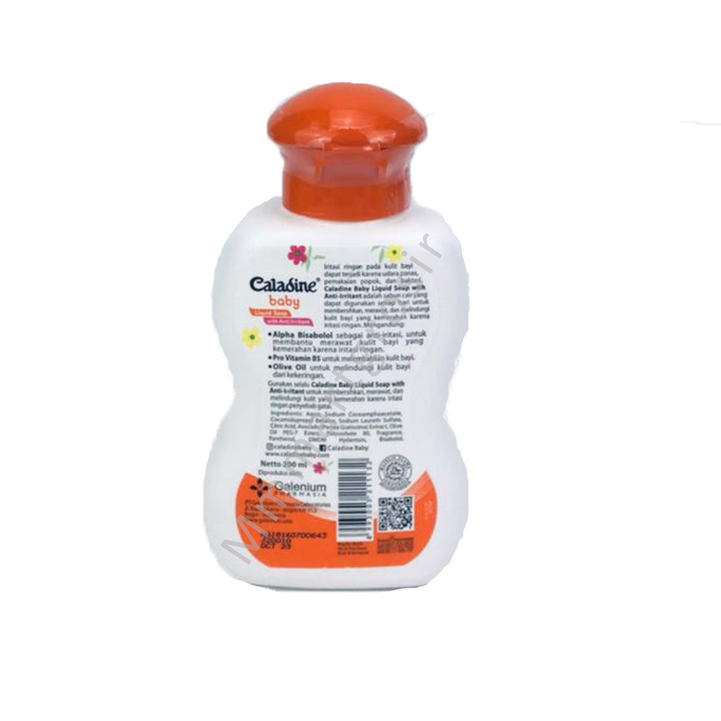 Caladine baby / Liquid Soap with anti irritant / Sabun mandi cair / Botol