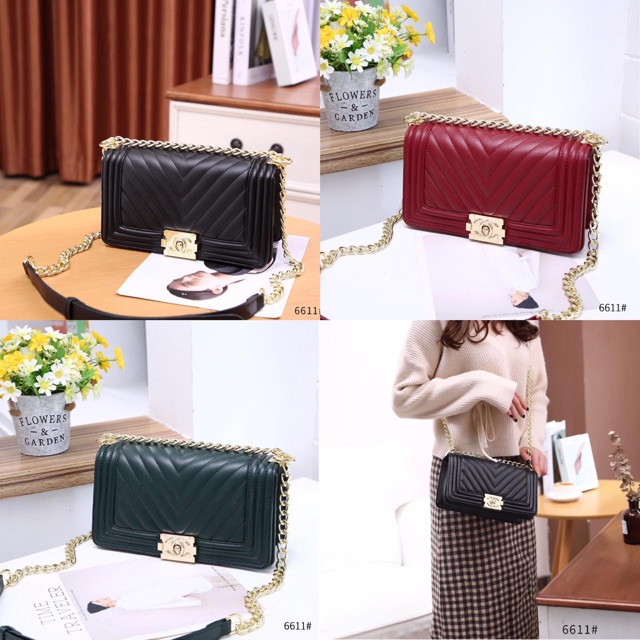 A.Chanel Flap Bag #6611