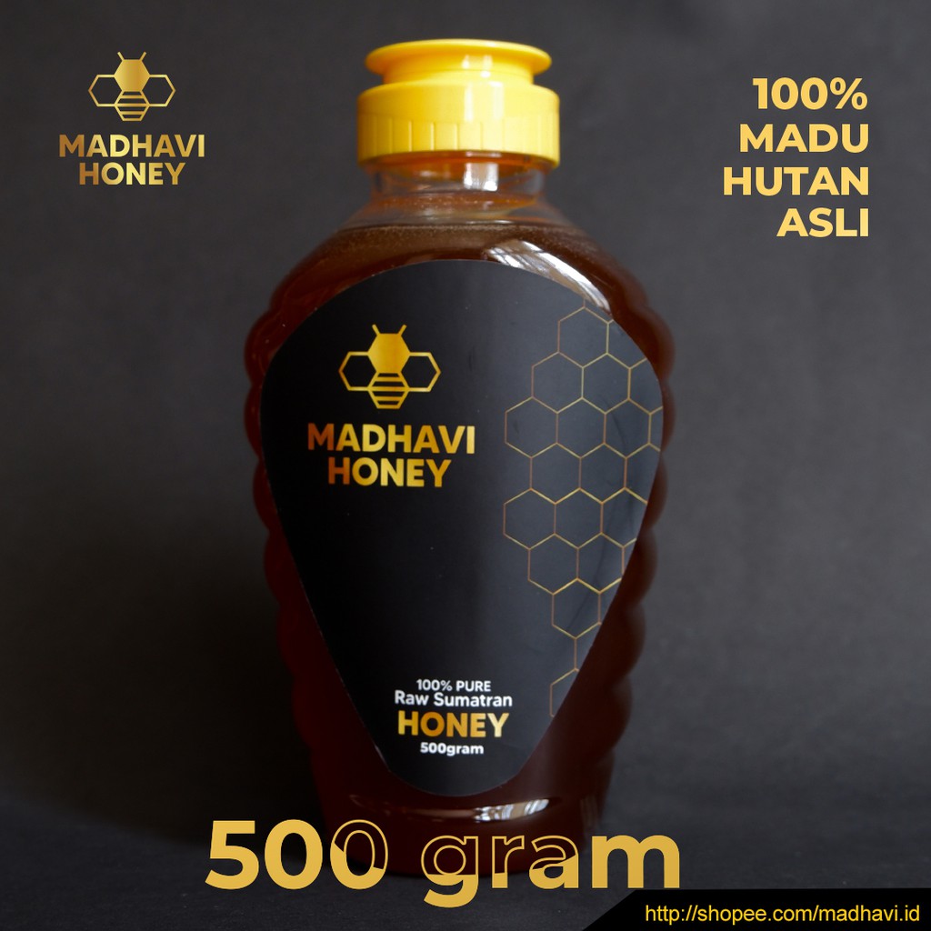

Madu Murni Alami Madhavi 500 Gram