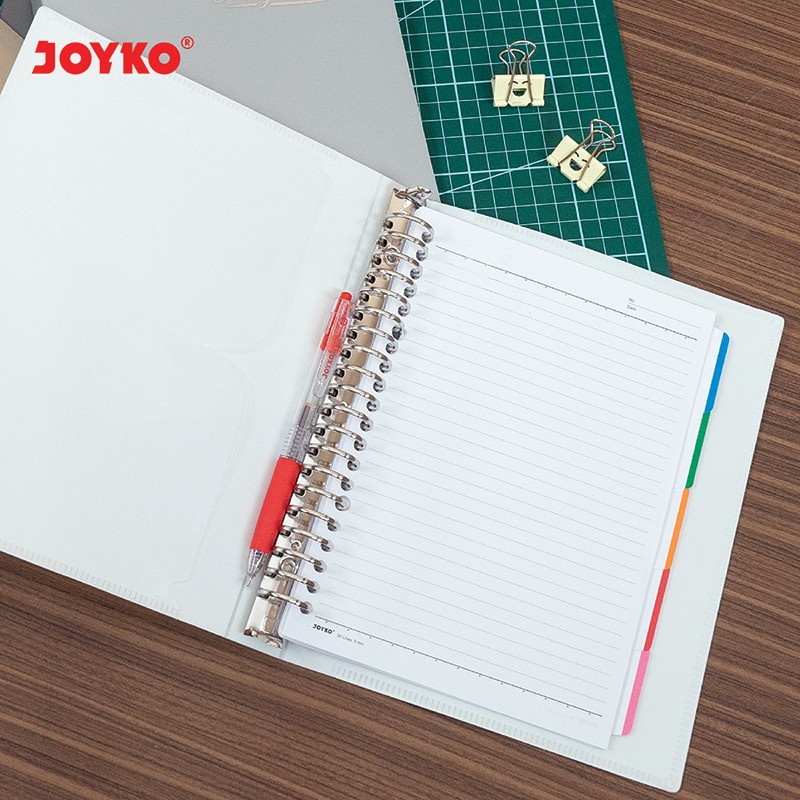 Loose Leaf Isi Kertas File Binder Joyko A5 50 Lembar