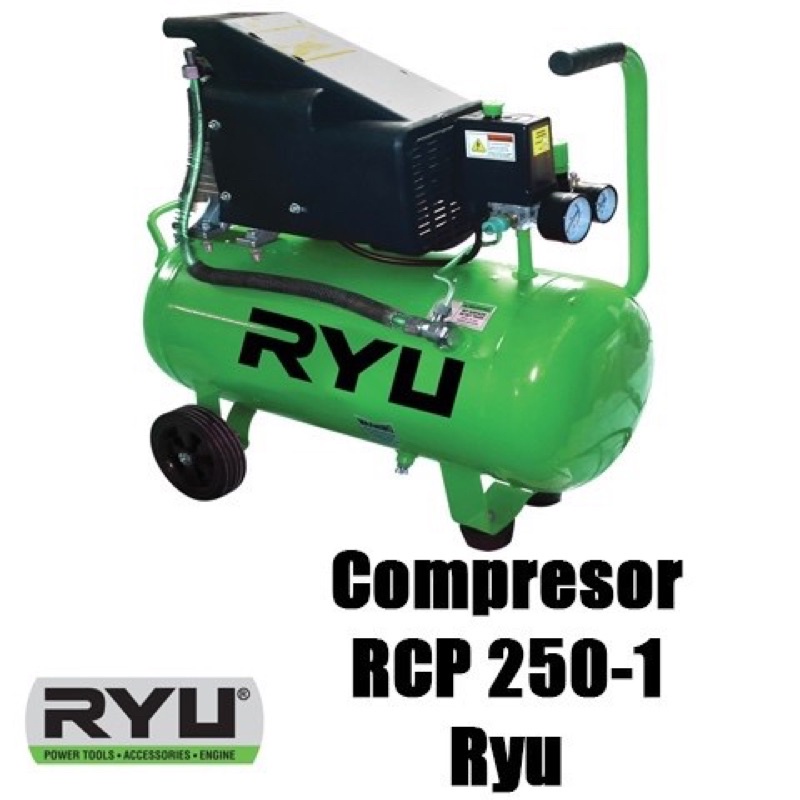 RYU Mesin kompresor 2,5 HP RCP 250-1 / Mesin Compressor 50 liter