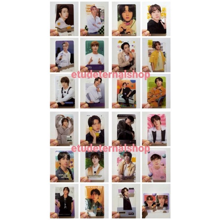 PC BTS JIN Photocard Transparan (Kim Seokjin)