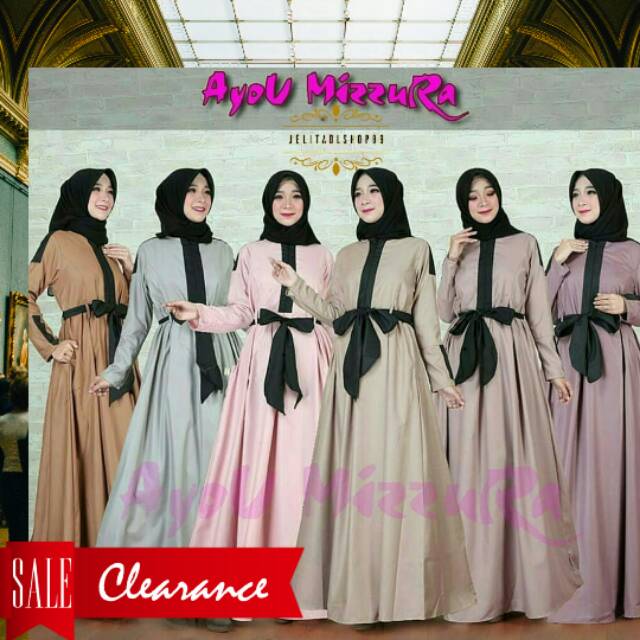 💖JELITA💖 GAMIS KATUN TALI* BLACK BELT ORI BY : AYOU MIZZURA