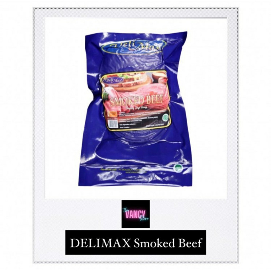 

DELIMAX Smoked Beef / 500gr / vancy.store