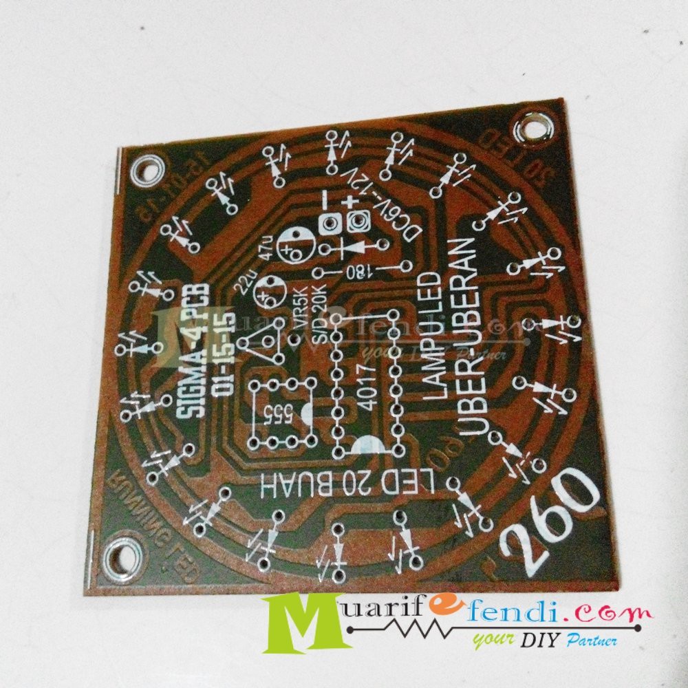 PCB Running LED 260
