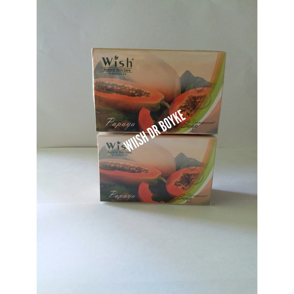 Sabun Pepaya Dr Boyke Menghaluskan dan Mencerahkan Kulit - Produk Wish Dr Boyke