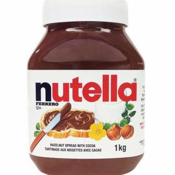 

W2Fit Selai Nutella Spread 1 Kg Nutella 1000 Gram Khusus Gojek/Grab