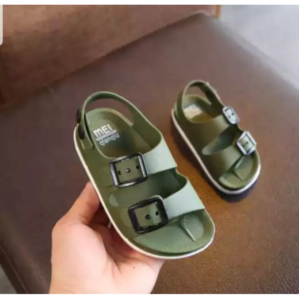 Sandal Anak Laki Laki CASUAL #Sandal Santai#Sandal Gunung Warna Hijau