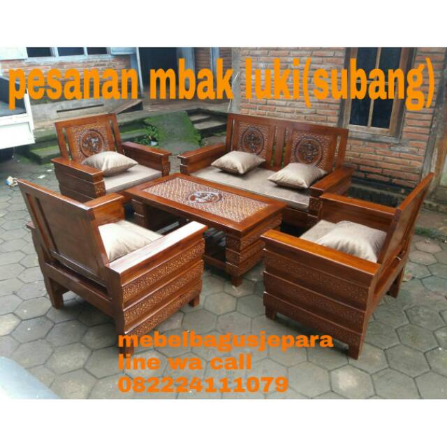 Kursi tamu minimalis kursi tamu Jepara mebel jati Jepara mebel bagus Jepara