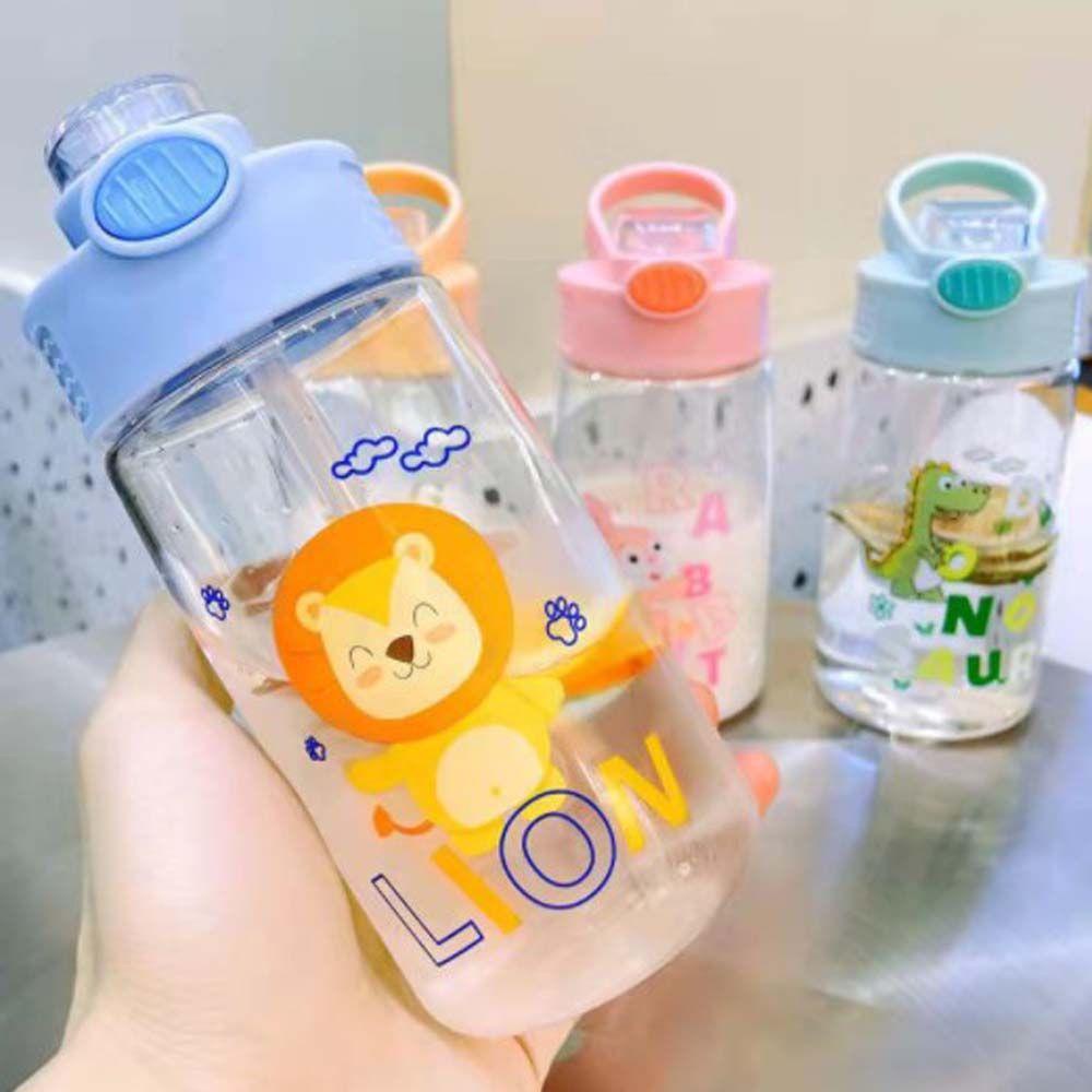 NEEDWAY Botol Minum Anak Bayi Musim Panas Dengan Sedotan Outdoor Mug Balita Anak Kids Sippy Cup