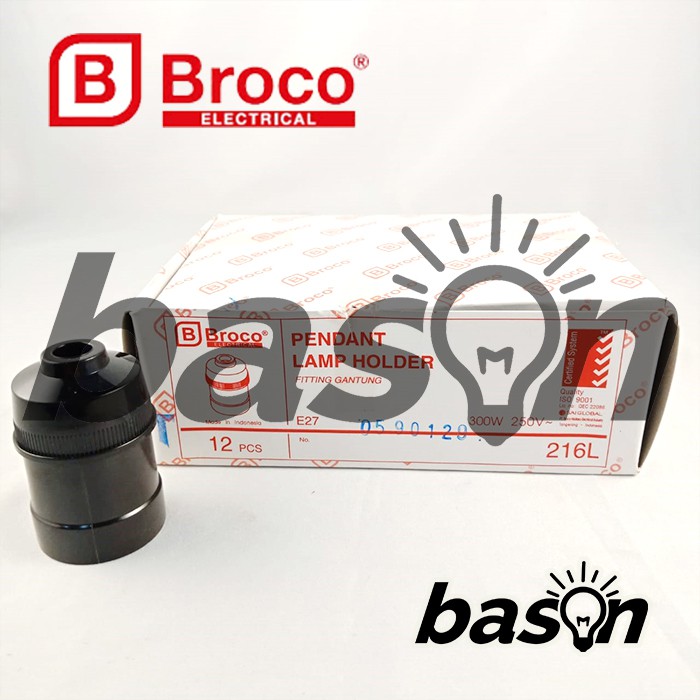 Broco 216L Pendant Lamp Holder E27 - Fitting Lampu Gantung