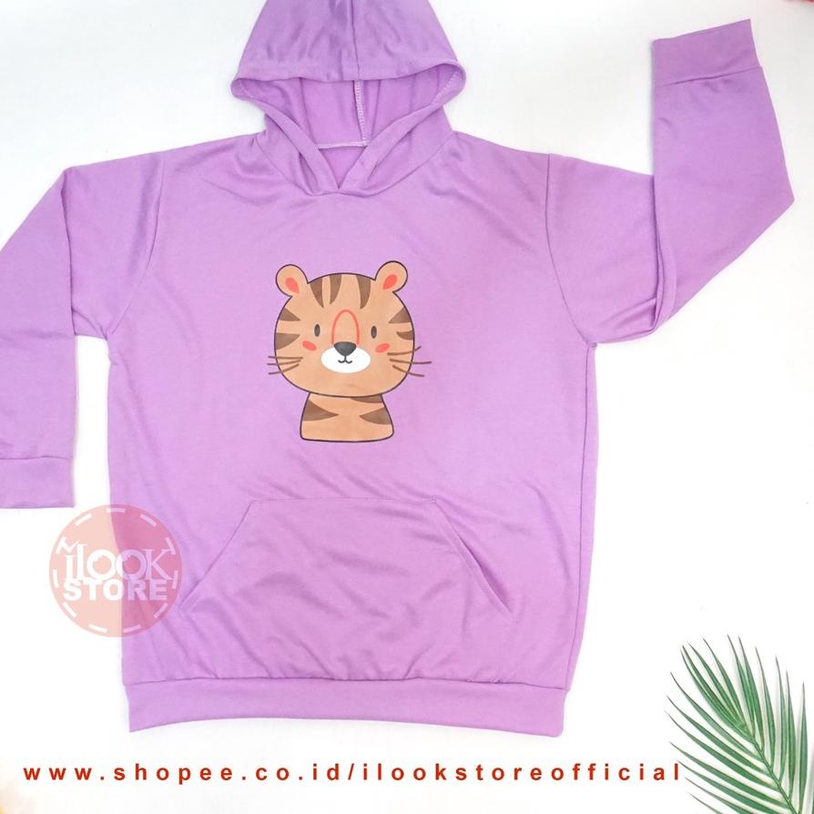 ⚡️9.9 STOK READY⚡️ ilook | Hoodie Anak Baby Safari | Sweater Anak Modern | Hoodie Anak Safari | Moti