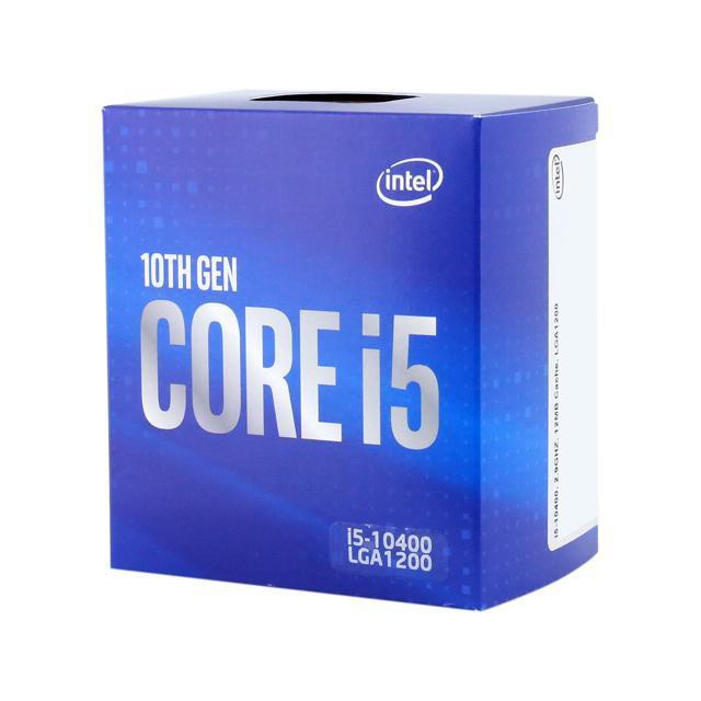 Intel Core i5 10400 2.9GHz Up To 4.3GHz Comet Lake Box LGA1200