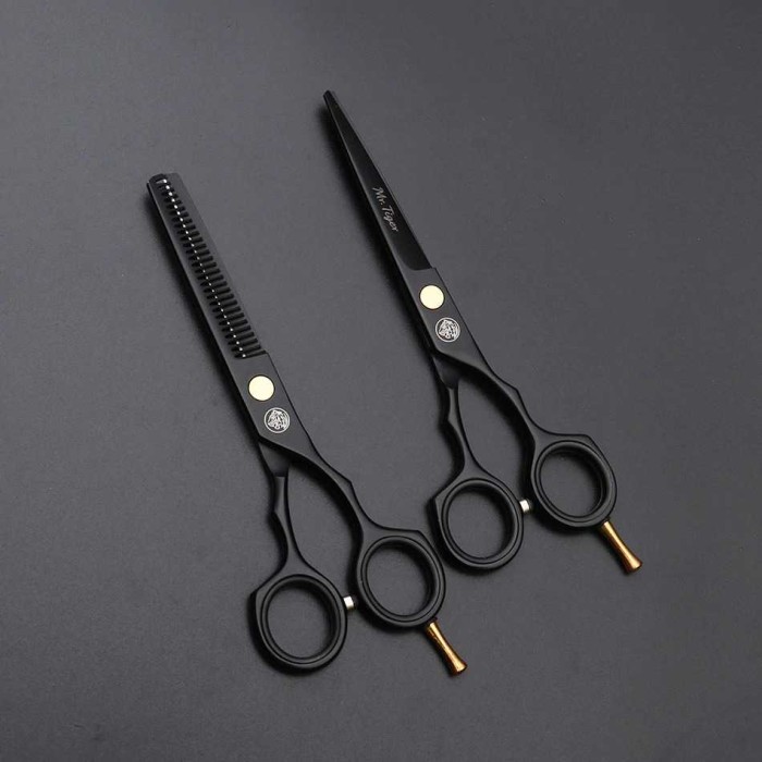 MrTiger Gunting Premium Rambut Professional Barber Scissors 2 PCS Ori