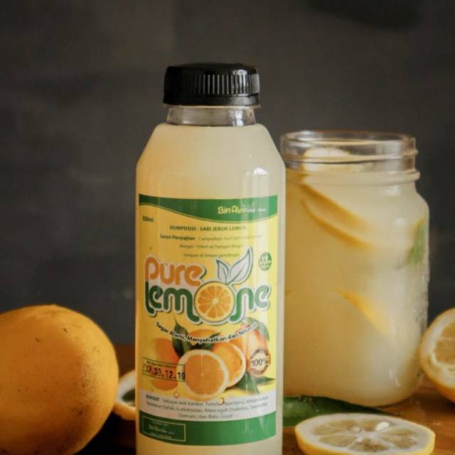 

[BISA COD] Pure Lemone 500ml / sari lemon asli / lemon murni