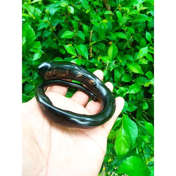 Gelang akar bahar hitam jumbo super