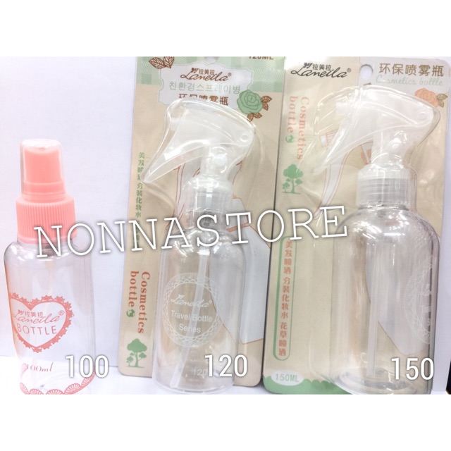 Botol Spray 100 - 120 - 150ML CC ML / Spray Bottle / Botol Semprot / Botol Spray 100ml Totoro / Line