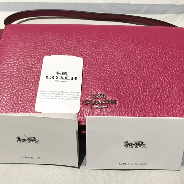 Coach Anna Foldover Crossbody Brand New