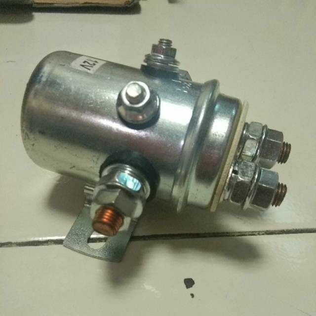 Selenoid winch universal 12volt.selenoid bigwinch. selenoid tabung. selenoid trackmarker.winch selen