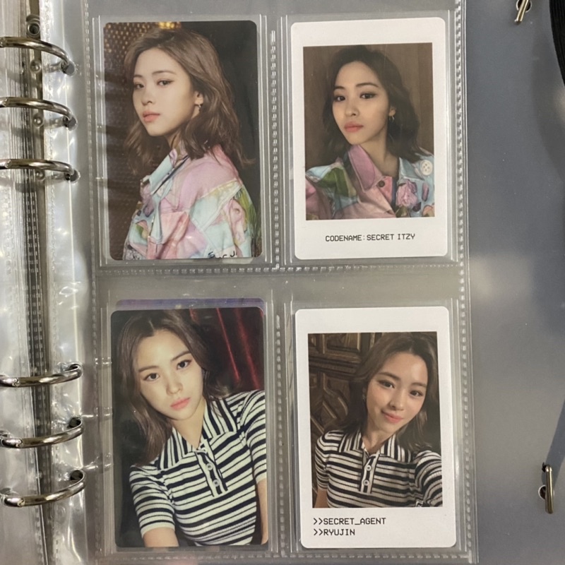 ryujin photocard pc csi merchandise trading cards