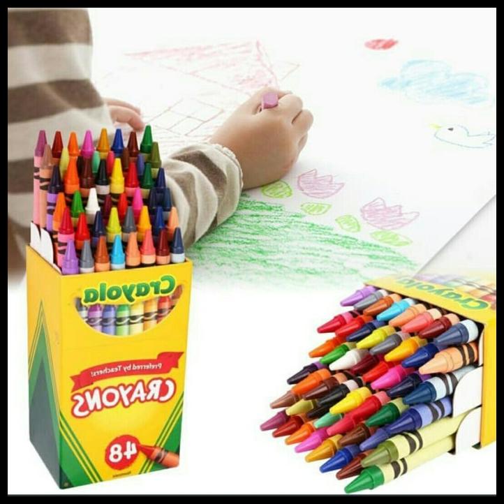 

TERBARUU!! Crayon Crayola 48 Colours Original Amerika TERBARU