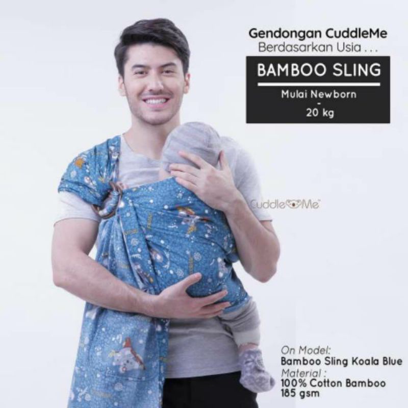 Gendongan Bamboo Sling / Air Sling Cuddle Me Ringsling Cuddleme