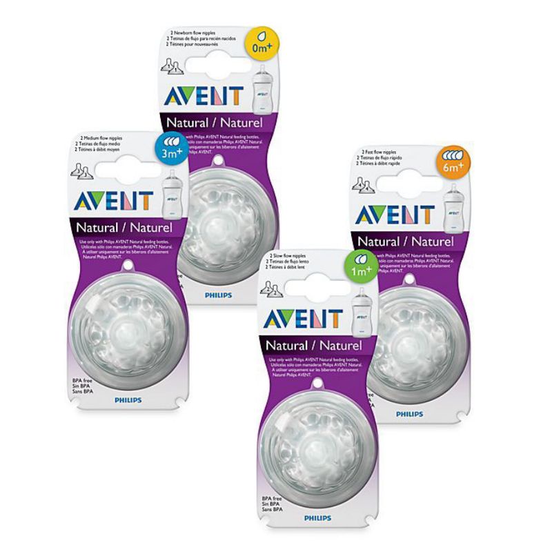 Philips Avent Teat Natural / Dot Avent / Nipple Avent Teat Natural