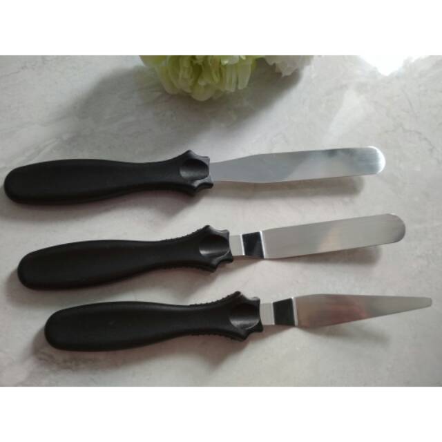 Spatula buttercream alas adonan silmat spuit rusia mawar 1M wilton 2D  spatula bengkok cutter huruf