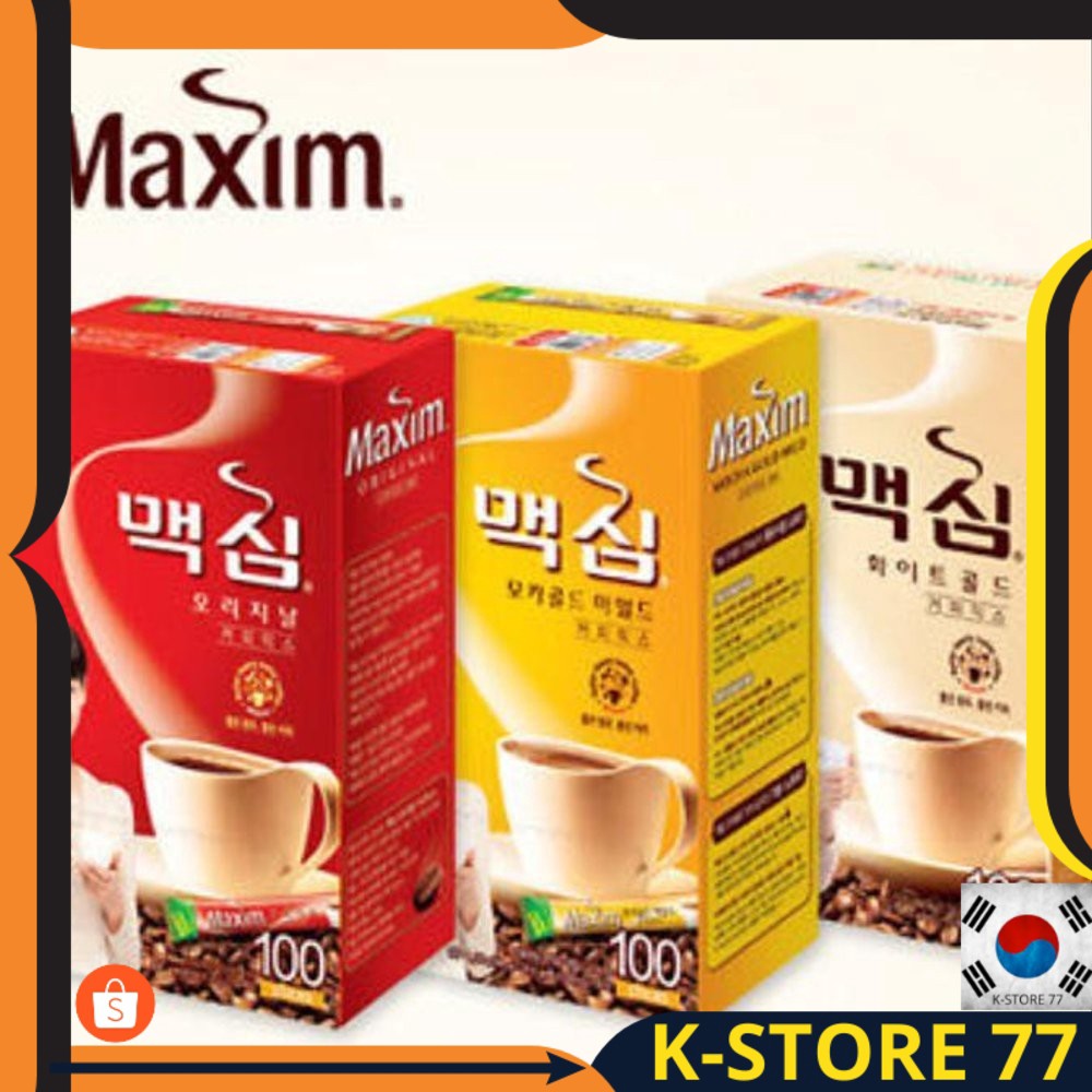MINUMANKOREA/MINUMAN KOREA HALAL/MINUMAN KESEHATAN INSTANT MAXIM COFFEE KOREAN MIX SATUAN 1 PCS