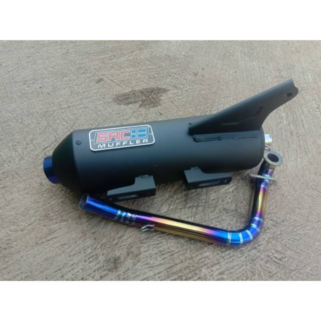 Kenalpot setandar racing BEAT SCOOPY VARIO110FI suara EMBER adem