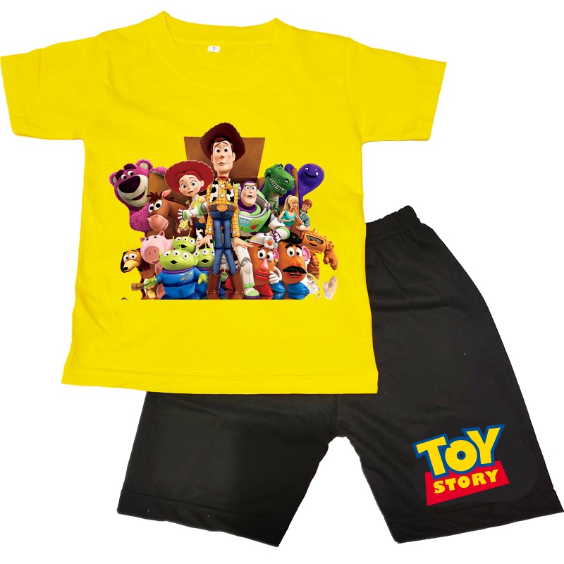 Setelan Anak TOY STORY kuning