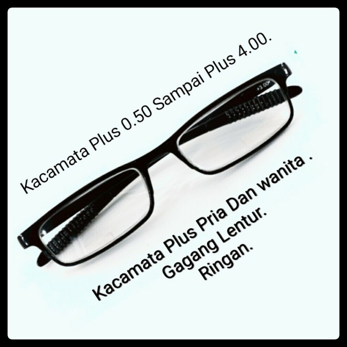 rf041ff Kaca Mata Baca Plus Pria Auto Fokus Wanita Kacamata Plus Lentur - Plus 2.75 . Fr020F