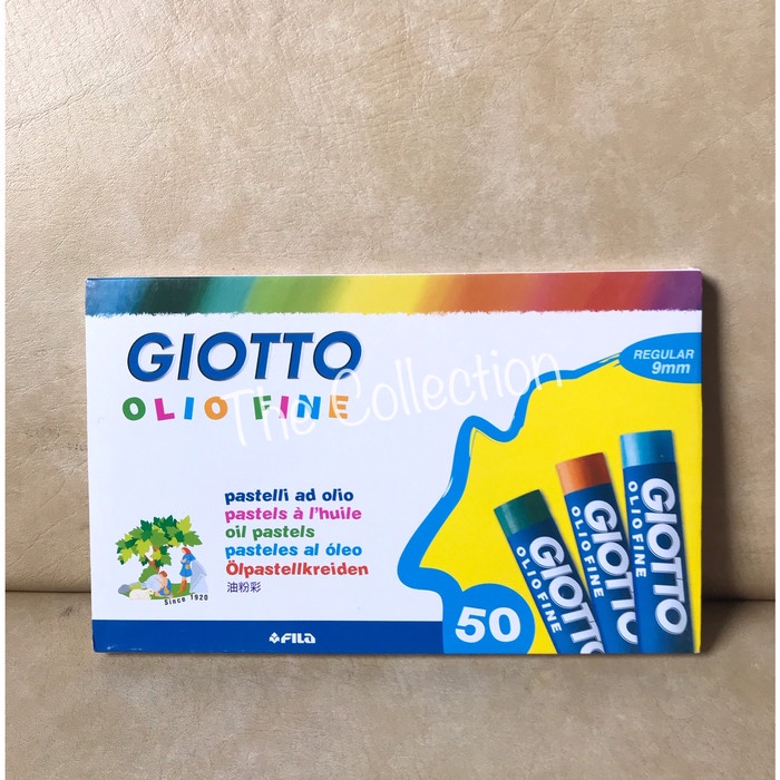 

PASTEL-DRY-OIL- ATK0676GT 50 WARNA GIOTTO OLIO FINE OIL PASTEL 294200 KRAYON CRAYON -OIL-DRY-PASTEL.