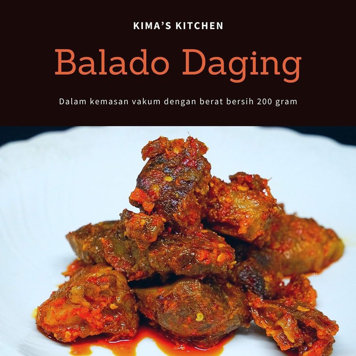 

[Frozen Pack] Balado Daging 200gr