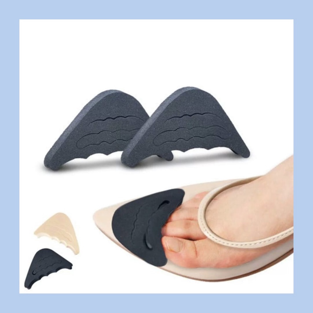 FLS - GANJALAN SEPATU KEBESARAN/SPONS UNTUK MENGATASI SEPATU KEBESARAN -INSOLE SEPATU BAGIAN DEPAN