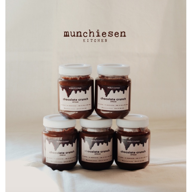 

Chocolate Crunch Spread - Munchiesen Kitchen [Selai Coklat]