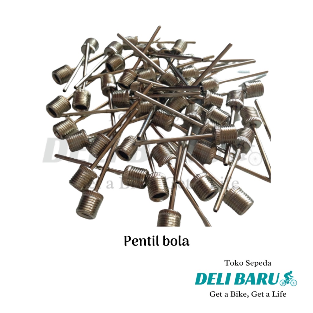 Delibaru Pentil bola Adaptor cop jarum pentil besi