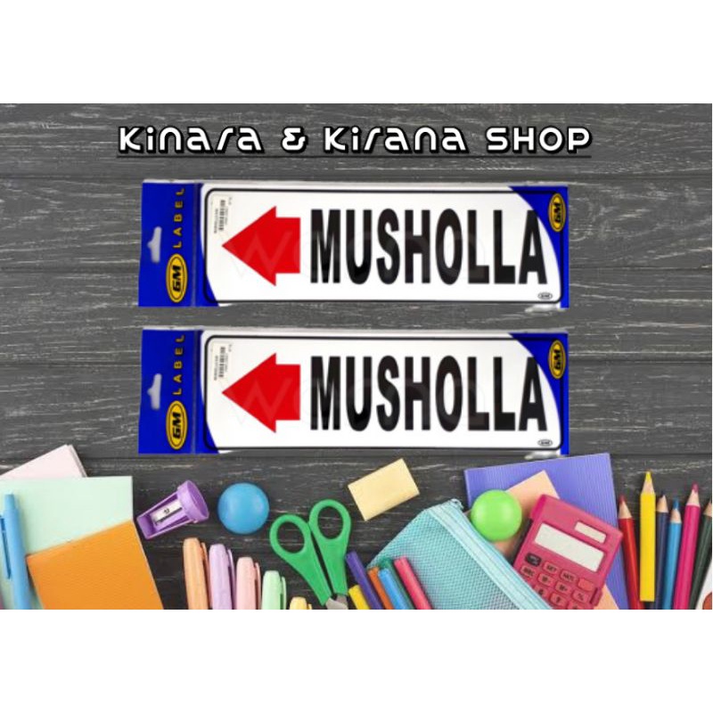 

Label Acrylic GM - Musholla Kiri