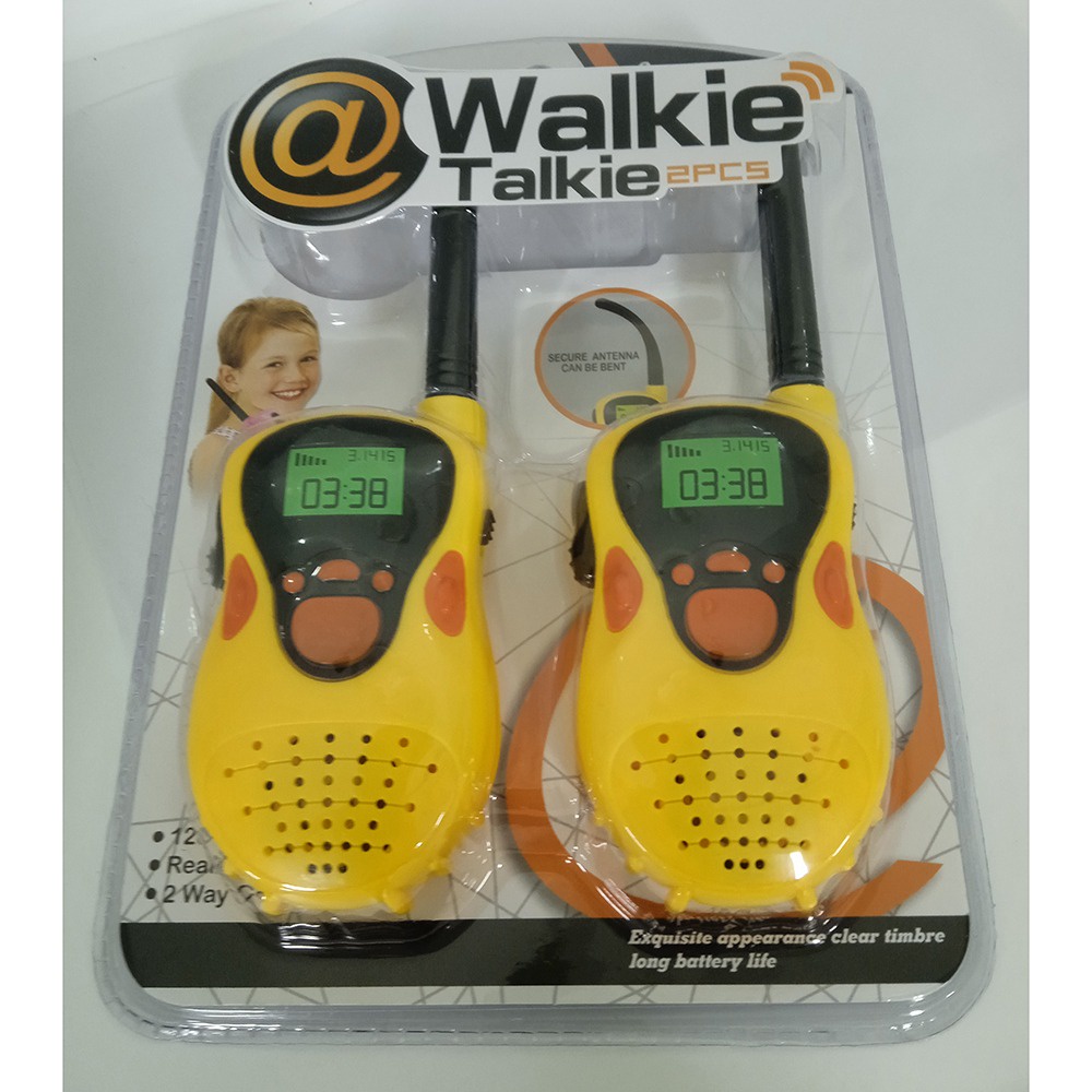 Mainan Anak Walkie Talkie Mini 1 Pasang - Kids Toys Mini Walkie Talkie