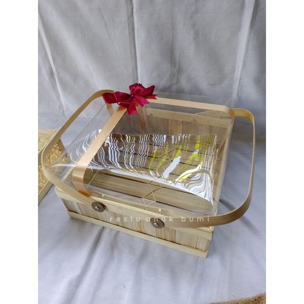 

keranjang hantaran Keranjang Seserahan 25cm Standar/hantaran/nikahan/seserahan/hampers/bingkisan/wedding/hadiah/giftbox/keranjang/wadah makanan/gift/sembako/roti/cake/nasi/catering/nasi box/food/lamaran/tradisi/craft