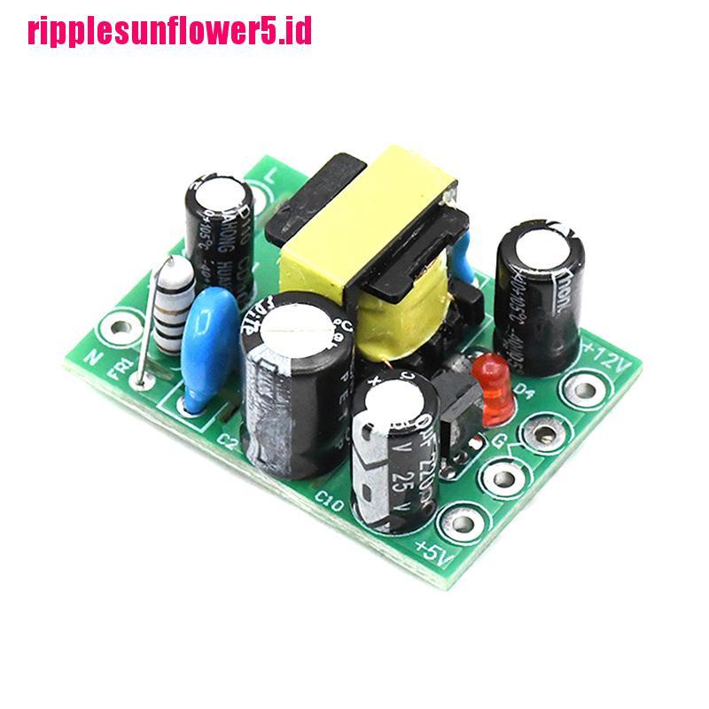 Papan Konverter Mini Ac110v 220V Ke DC 12V 0.2A + 5V