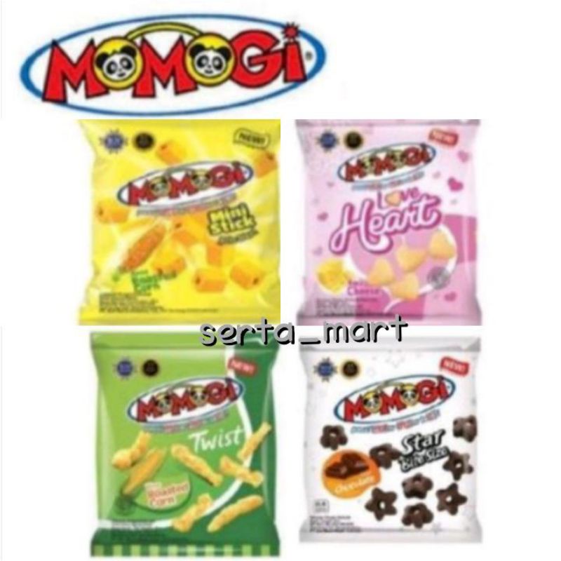 

Momogi Bite Size 50gr - Love Heart - Mini Stick - Star Chocolate